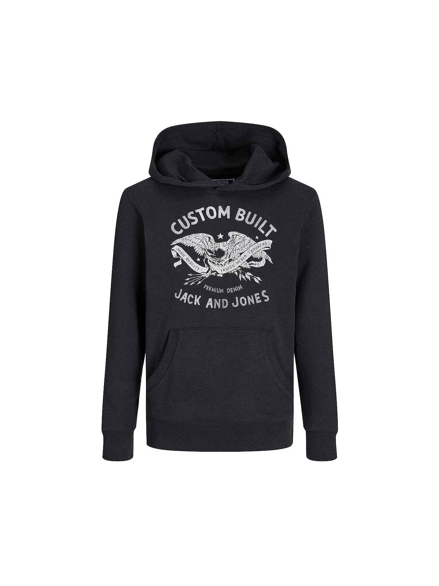 JACK & JONES | Jungen Kapuzensweater - Hoodie JJFONNE | schwarz
